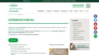 Cookidoo.com.au - Thermomix Australia
