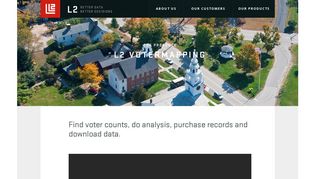 L2 : Technology : VoterMapping - See millions of voter records instantly
