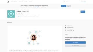 Vouch Financial Careers, Funding, and Management Team | AngelList