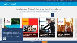 Vouchers and Discount Codes from vouchercloud