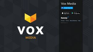 Vox Media on Namely: Sign in