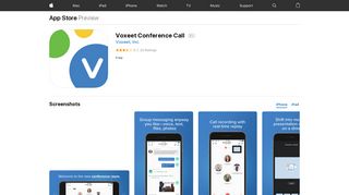 Voxeet Conference Call on the App Store - iTunes - Apple