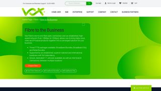 Fibre to the Business | Vox | A Leading South African ICT