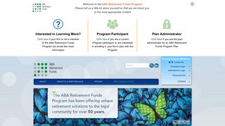 ABA Retirement Funds Home | ABA Retirement