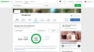 Voyage Care Payroll Salary | Glassdoor.co.uk