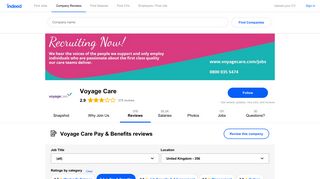 Working at Voyage Care: 57 Reviews about Pay & Benefits | Indeed ...