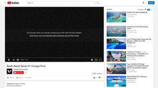 Reethi Beach Resort 4* | Voyage Privé - YouTube