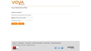 Forgot your password? - Your Retirement Plan