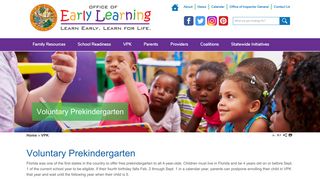 Voluntary Prekindergarten | OEL