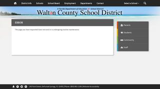 Pre-K Registration - Walton County School District