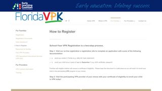 How to Register – VPK Help