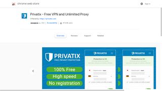 Privatix - Free VPN and Unlimited Proxy - Google Chrome