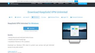 VPN Download – Download the VPN Unlimited for your PC