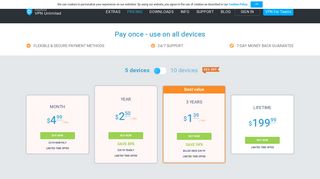 Buy VPN Unlimited, using secure payment methods - best pricing for vpn