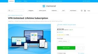 VPN Unlimited: Lifetime Subscription | StackSocial