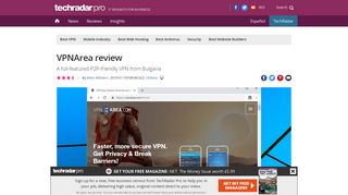 VPNArea review | TechRadar