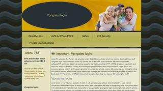 Vpngates login - Web Marketing Strategy