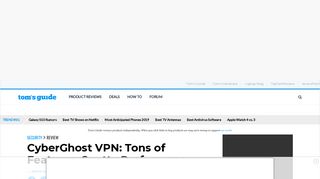 CyberGhost VPN - Full Review and Benchmarks - Tom's Guide