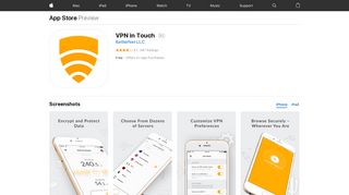 VPN in Touch on the App Store - iTunes - Apple