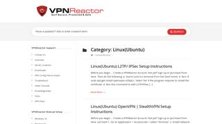 Linux(Ubuntu) – VPNReactor Support