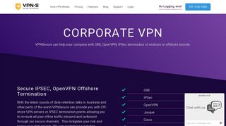 Corporate VPN | VPNSecure.me