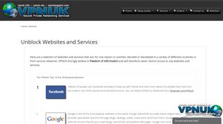Services – VPNUK Limited