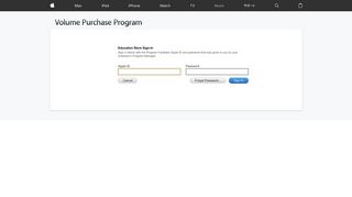 Volume Purchase Program - Apple