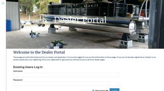 Dealer Portal - SG Marine