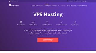VPS Malaysia - best VPS hosting for the cheapest price - hostinger.my