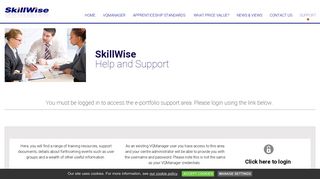 SUPPORT | Skillwise | VQManager e-portfolio - skillwise.net