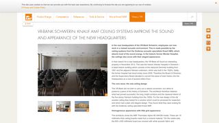 Knauf AMF - VR-Bank Schwerin: Knauf AMF ceiling systems improve ...