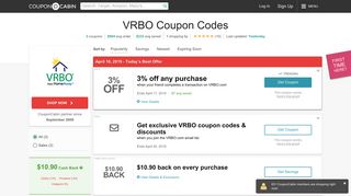 $35 Off VRBO Coupons & Coupon Codes - February 2019