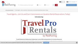 Travel Agents--Join Us and Earn Commissions on Vacation Rental ...