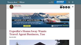 Expedia's HomeAway Wants Travel Agent Business, Too | TravelAge ...