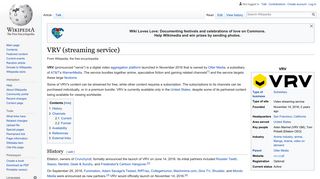 VRV (streaming service) - Wikipedia