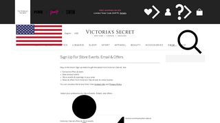Sign Up for Store Events, Emails & Offers - Victoria's Secret