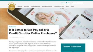 PayPal vs Credit Card - Which is Better for Online Purchases? | Canstar