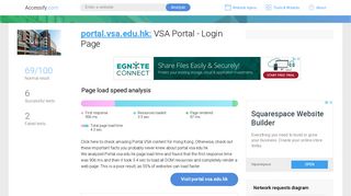 Access portal.vsa.edu.hk. VSA Portal - Login Page