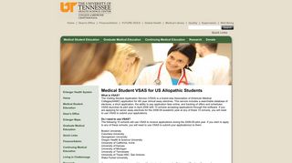 Medical Student VSAS for US Allopathic Students - University of ...