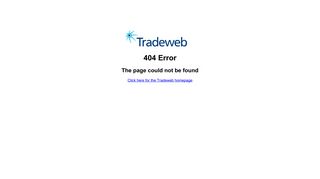 Client Login :: Tradeweb
