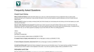 Frequently Asked Questions - Vermont State Employees Credit Union ...
