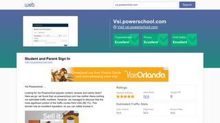 Everything on vsi.powerschool.com. Student and Parent Sign In. - Horde