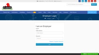 Employer Login - Vskills