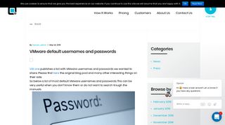 VMware default usernames and passwords - opvizor | Opvizor