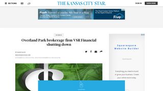 Overland Park brokerage VSR Financial to shut doors; regulators ...