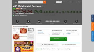 VSS Matrimonial Services, Alapakkam - Matrimonial Bureaus in ...