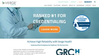 Welcome to Verge Health | Healthcare Risk Management Software