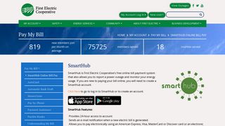SmartHub Online Bill Pay - First Electric Cooperative