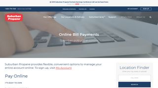 Online Bill Payments | Suburban Propane