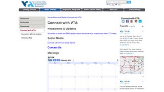 Connect with VTA